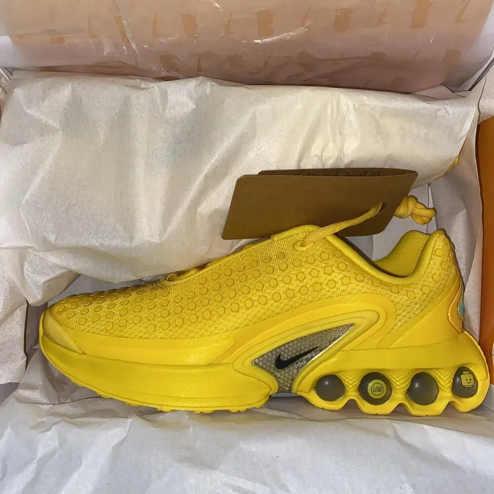 Nike Air Max DN x LEGO Tour Yellow Black Volt IH7671-700 GS Size‎ 5.5Y New